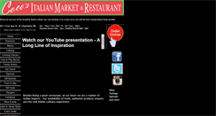 Desktop Screenshot of italianmarket.biz