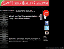 Tablet Screenshot of italianmarket.biz